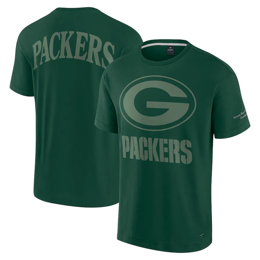 Men green bay packers green 20241213 NFL  T shirt